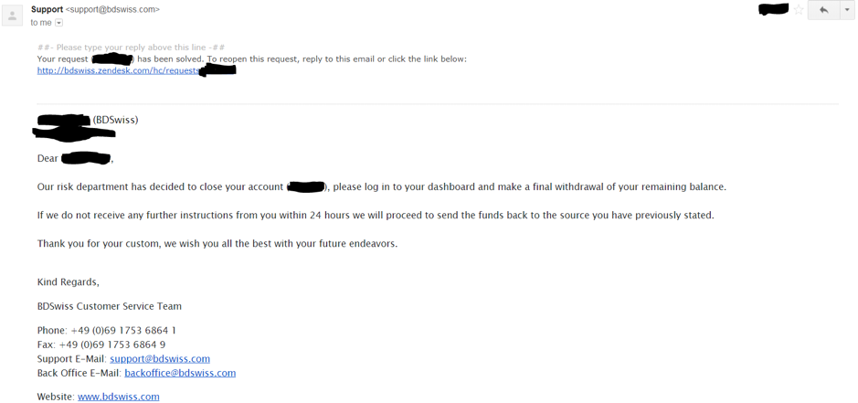 Email #2: Broker seizing traders funds. / Crypto Calavera
