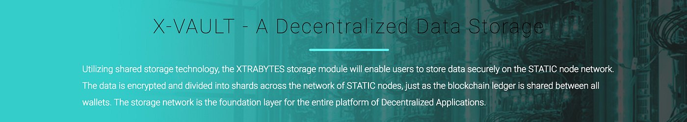 X-VAULT — One of Xtrabytes modules / Xtrabytes Website