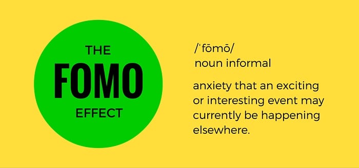 The Fomo Effect / Image From Dearhairdresser.co