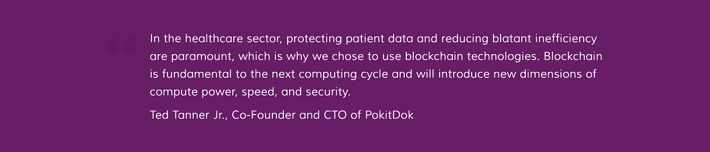 Ted Tanner / PokitDok